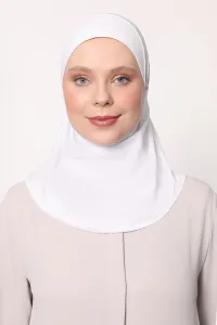 Lavender Hijap Sport Bone Beyaz