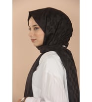 Hint İpek Dama Şal