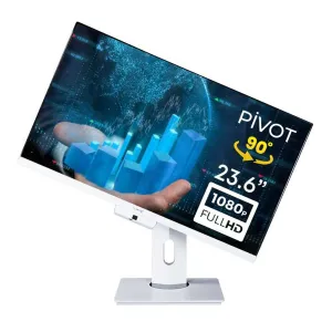 TURBOX TAx614 CORE I7-4770S/8GB/256 GB SSD/23,8” FHD AIO+PIVOT/KBLSZ KLAVYE+MOUSE(BEYAZ)