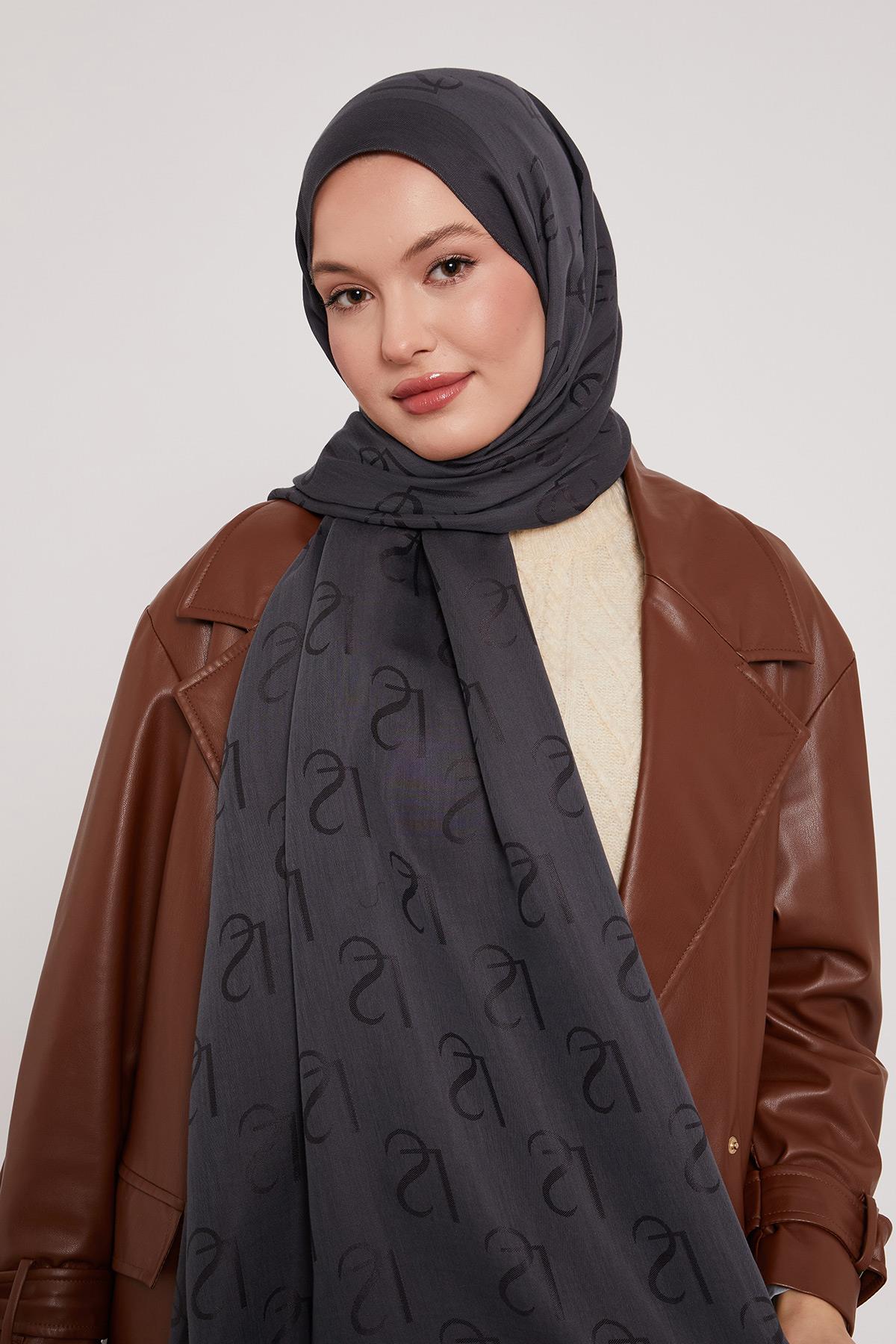 Lyocell Naia Jakarlı Şal - 17