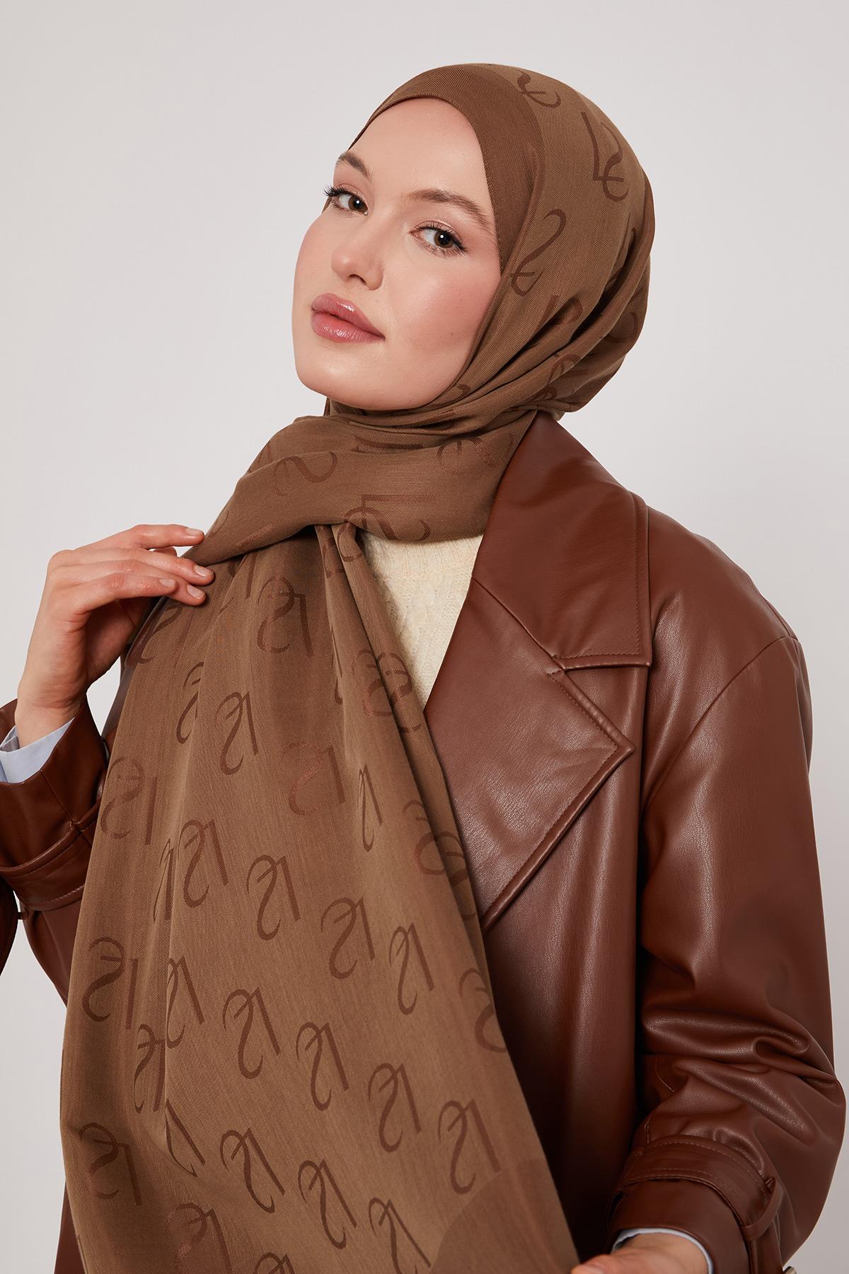 Lyocell Naia Jakarlı Şal - 22