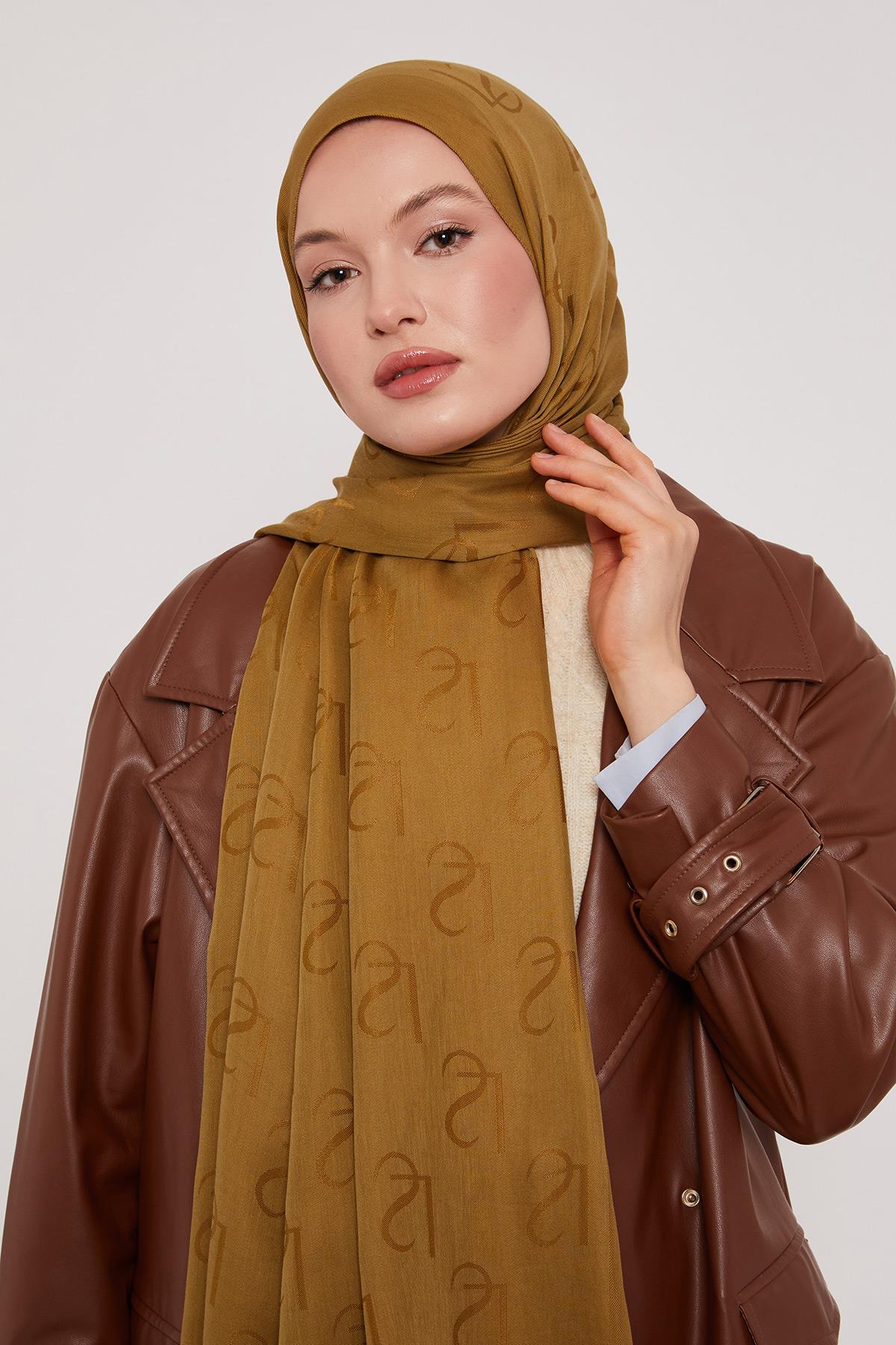 Lyocell Naia Jakarlı Şal - 15