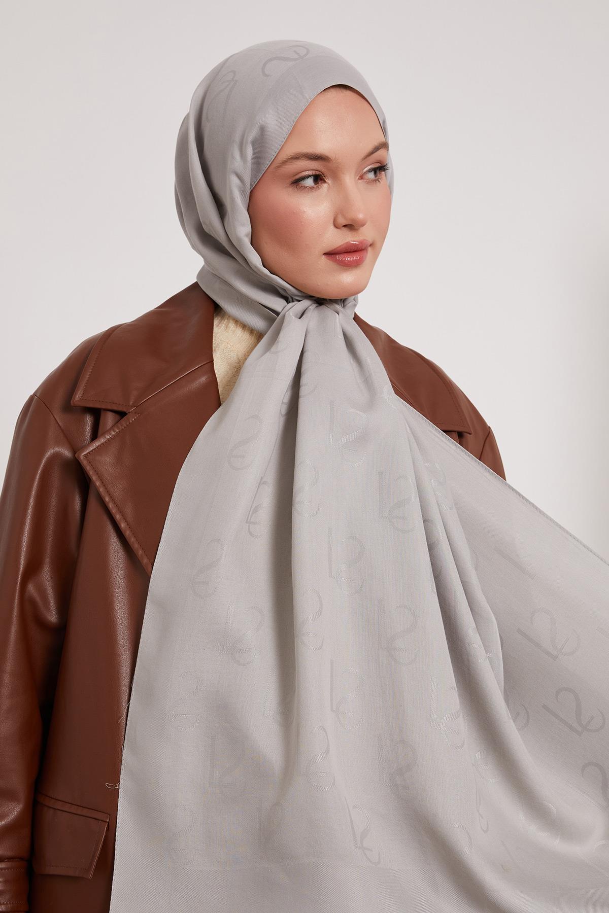 Lyocell Naia Jakarlı Şal - 25