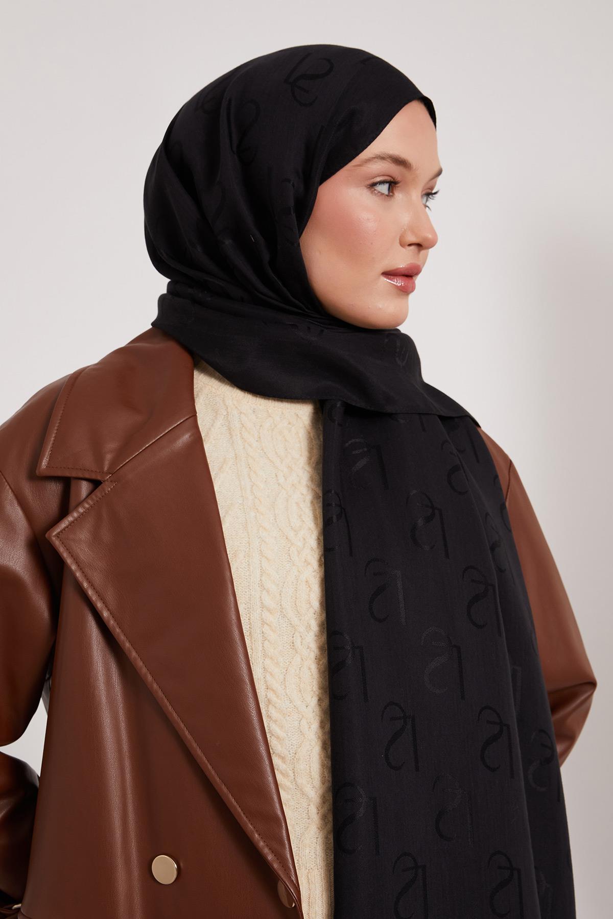 Lyocell Naia Jakarlı Şal - 28