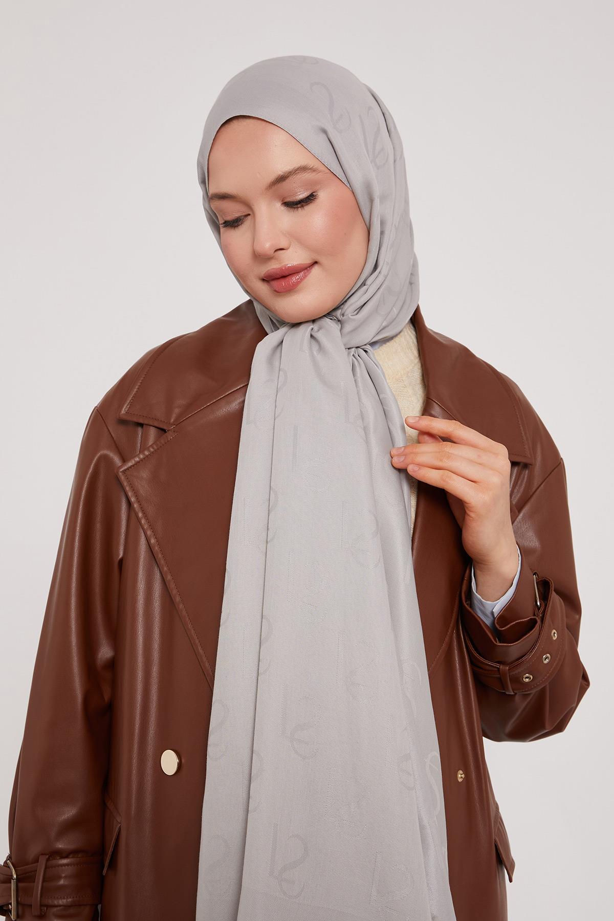 Lyocell Naia Jakarlı Şal - 26