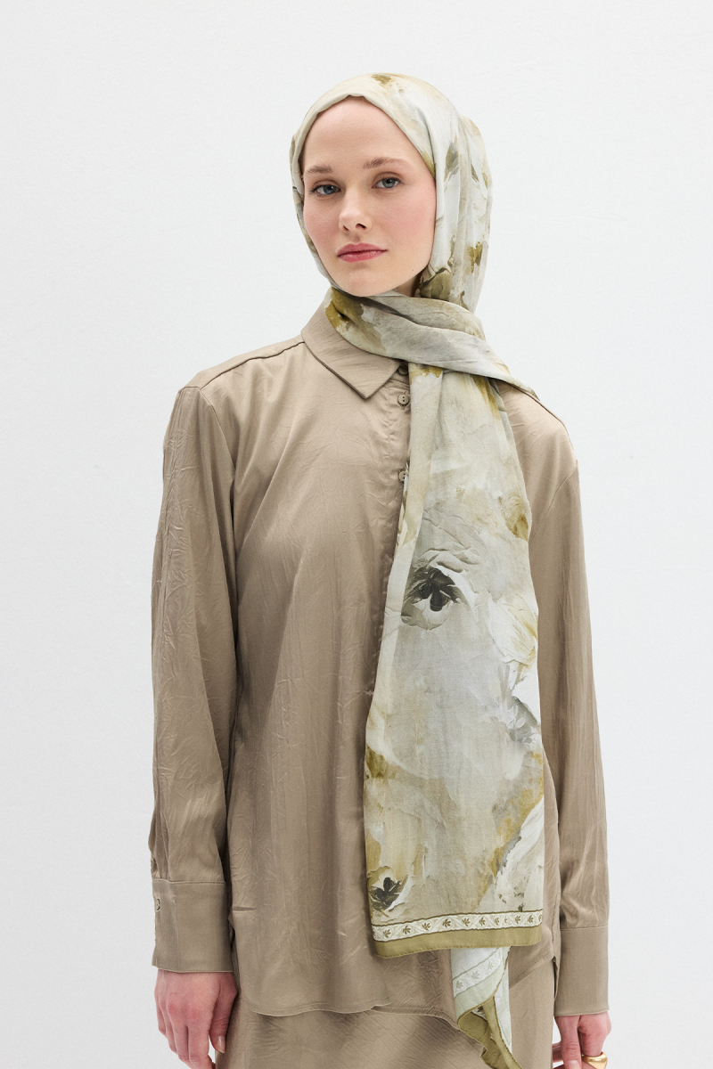 Sera Desen Kraş Şal - 1