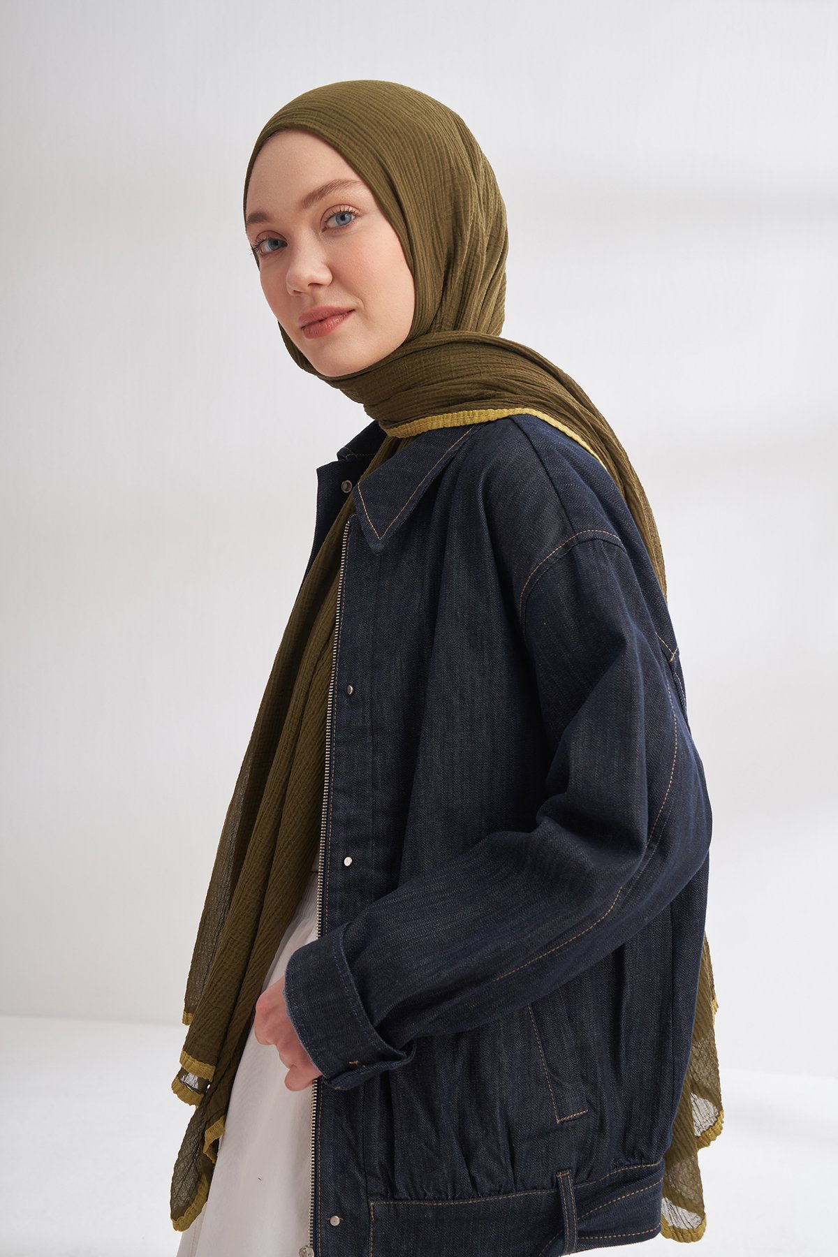 Müslin Biyeli Şal - 120