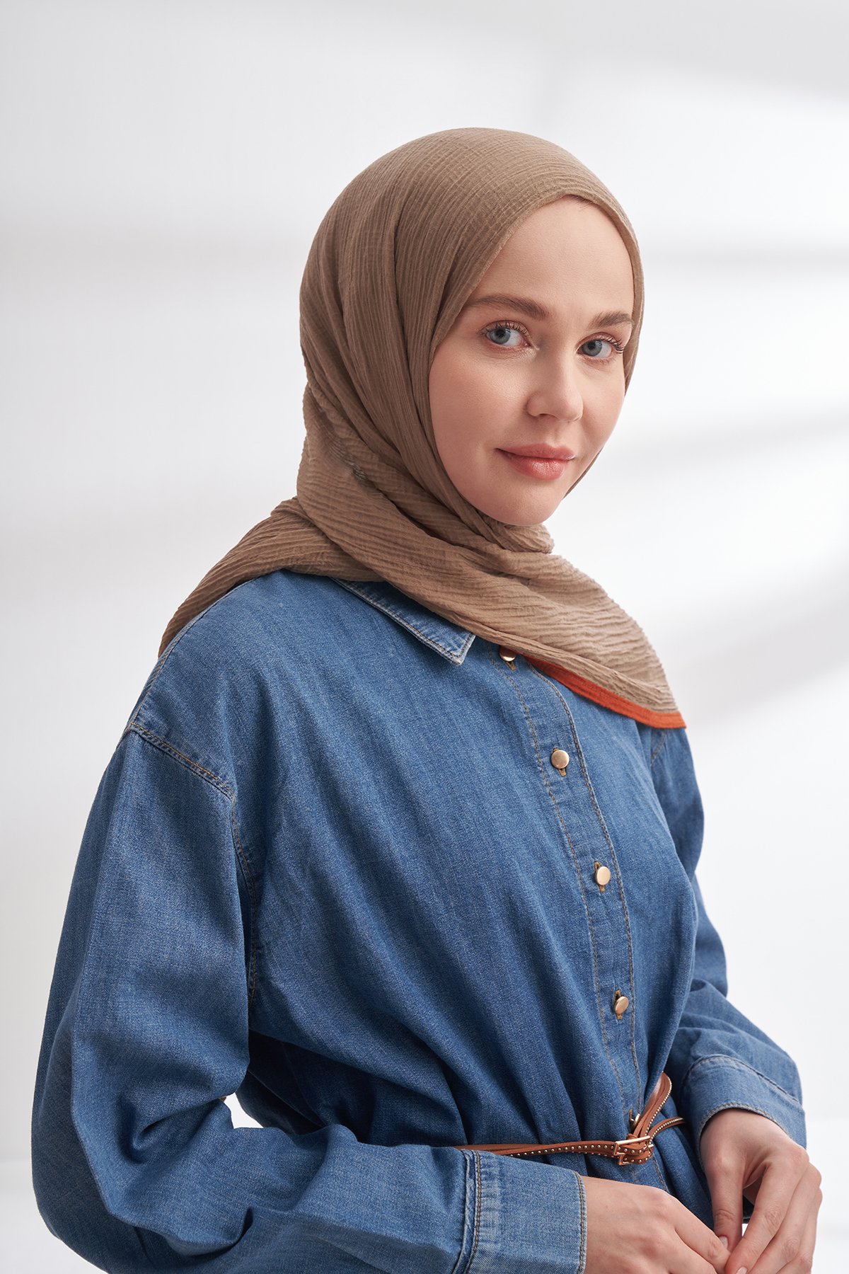 Müslin Biyeli Şal - 91