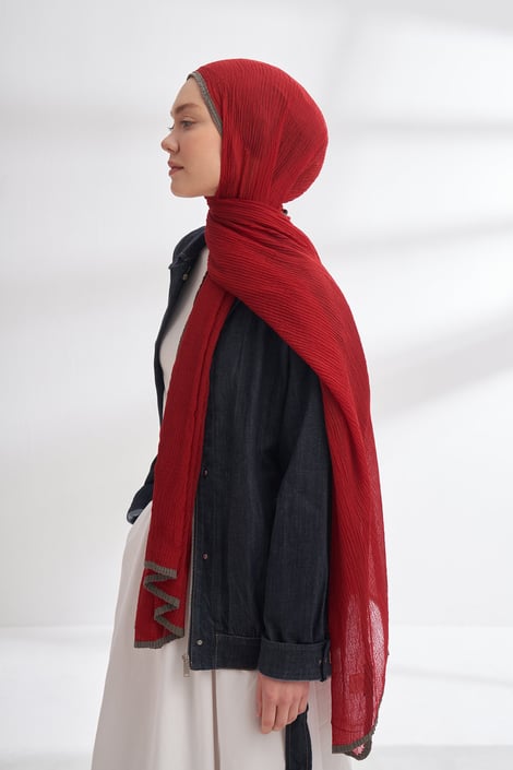 Müslin Biyeli Şal - 116