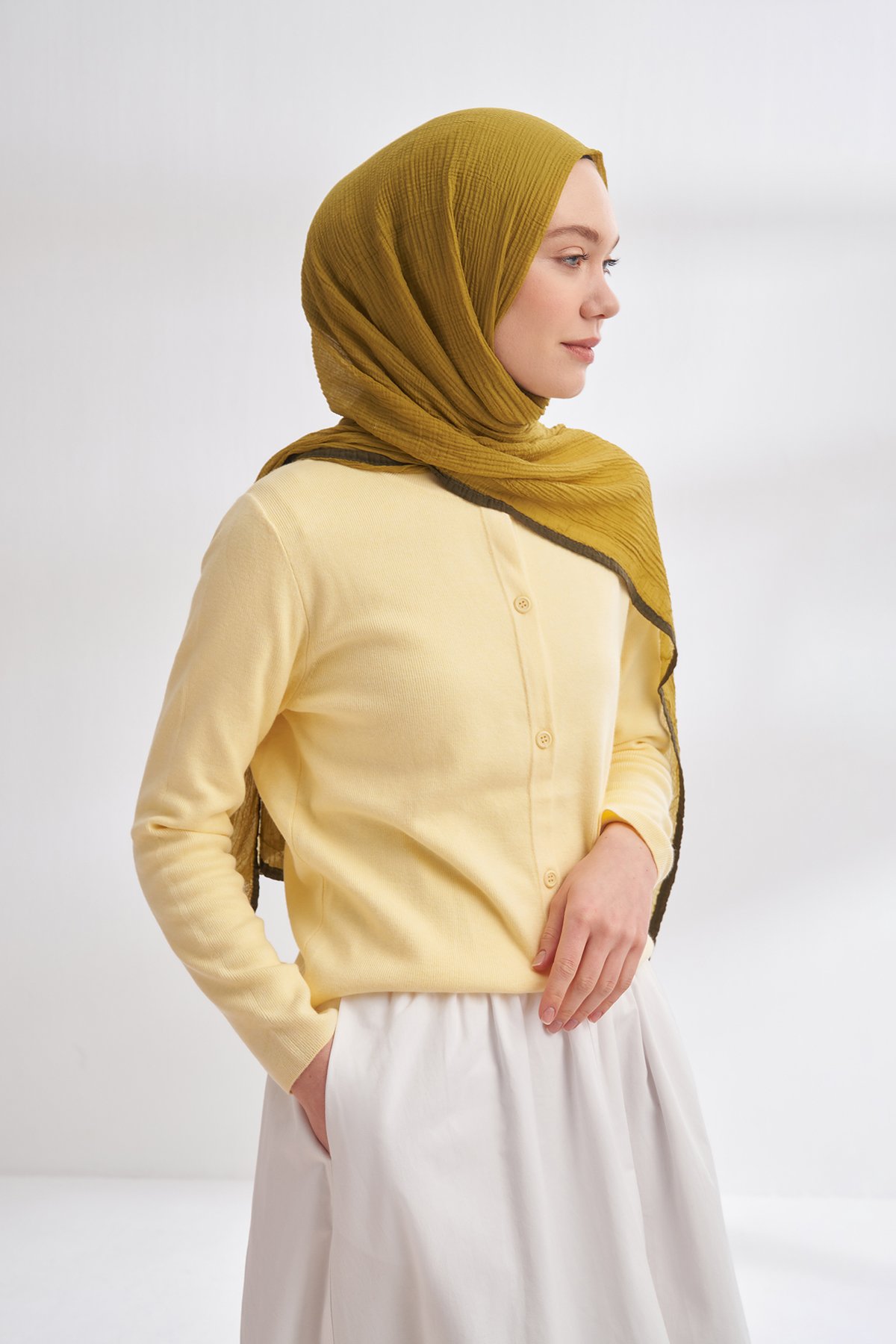 Müslin Biyeli Şal - 81