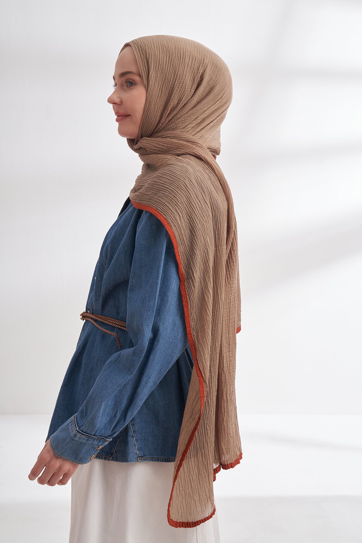 Müslin Biyeli Şal - 90