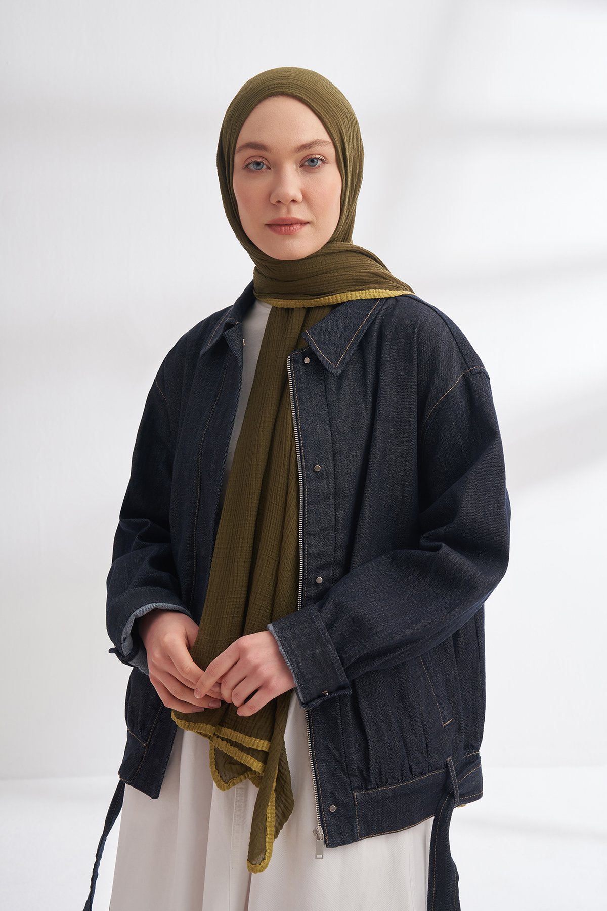 Müslin Biyeli Şal - 121