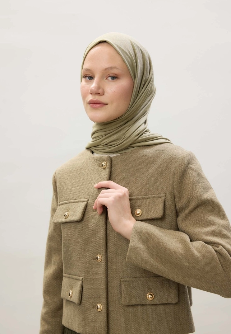 Kod Dikişli Penye Şal - 63