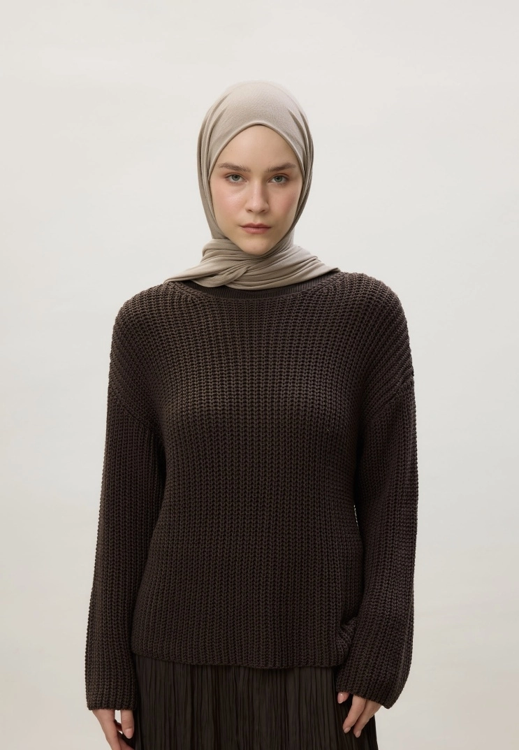 Kod Dikişli Penye Şal - 43