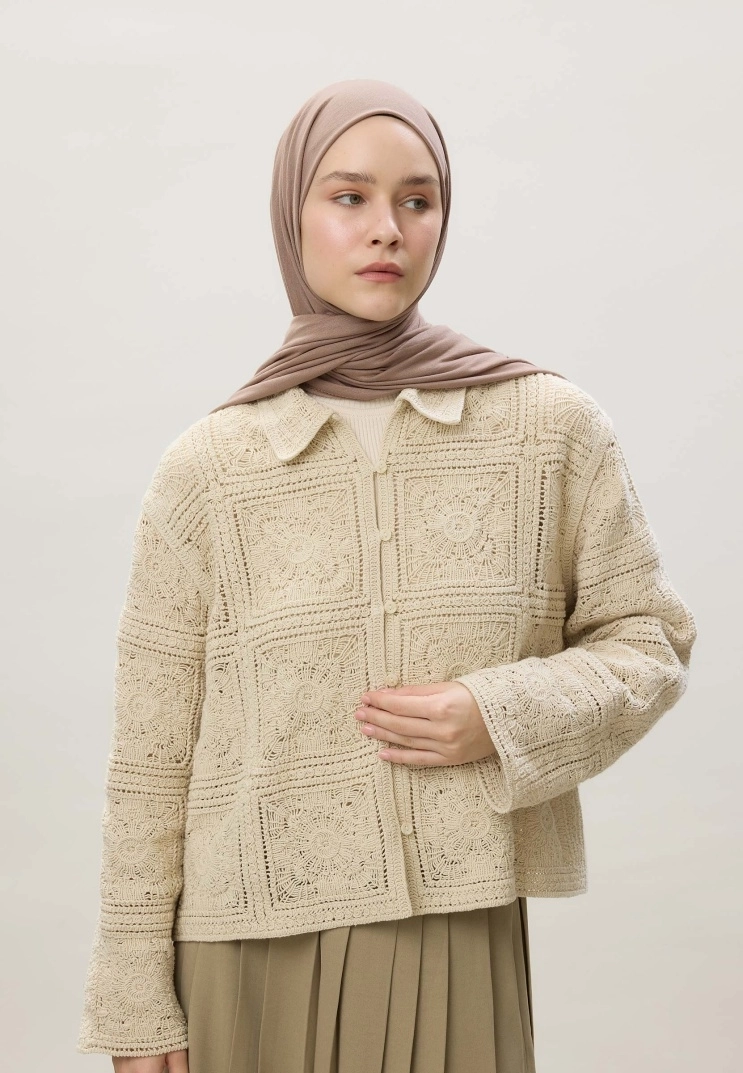 Kod Dikişli Penye Şal - 90