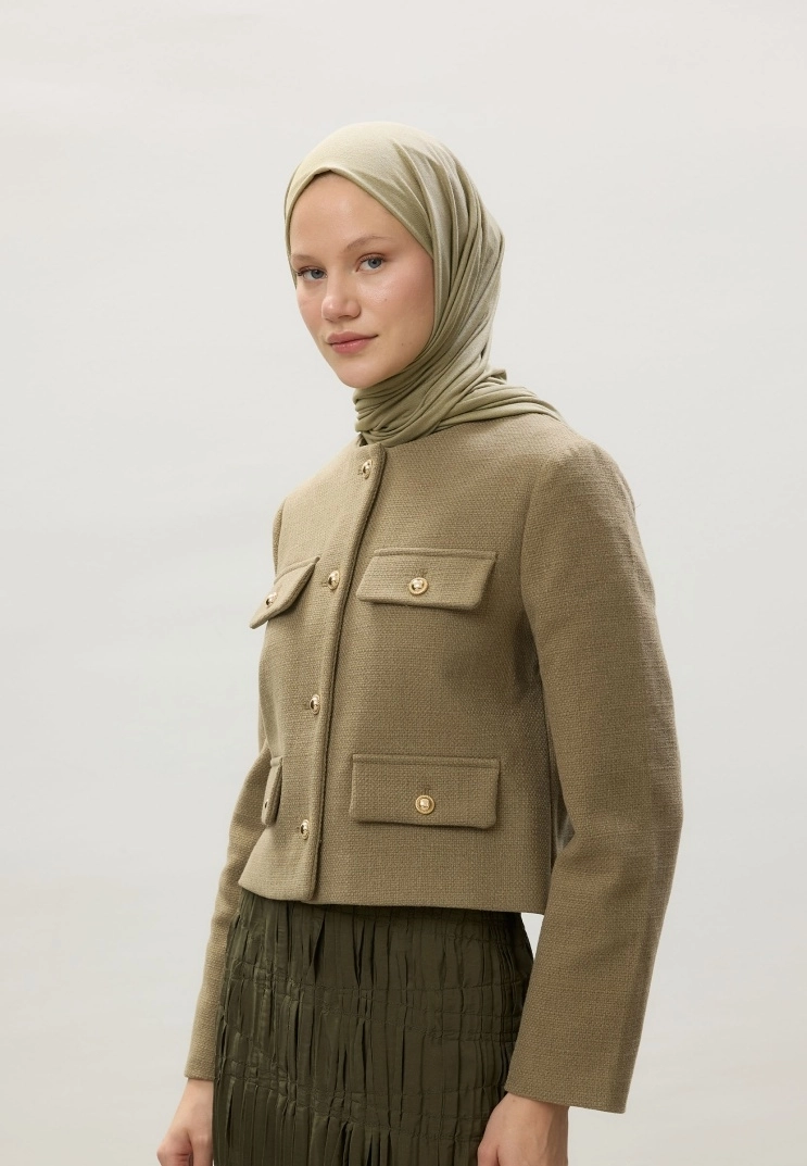 Kod Dikişli Penye Şal - 62