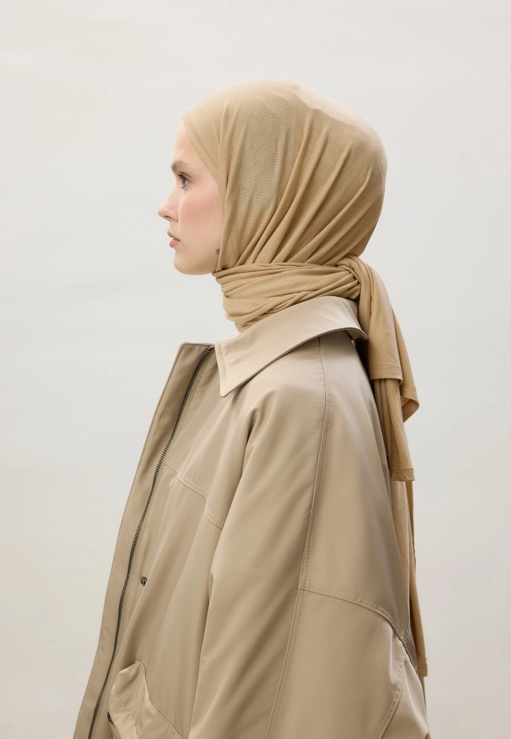 Kod Dikişli Penye Şal - 17