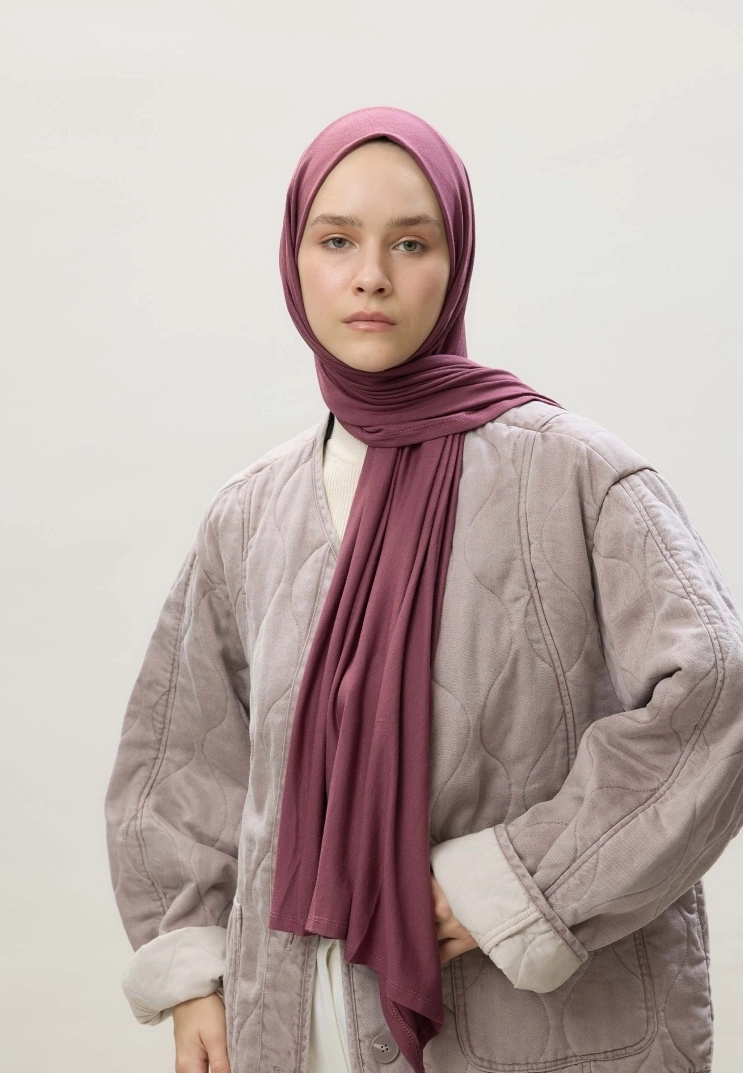 Kod Dikişli Penye Şal - 35