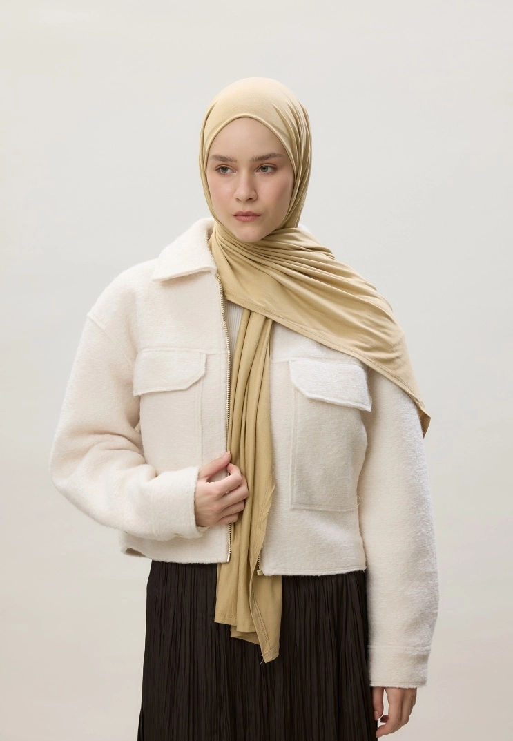 Kod Dikişli Penye Şal - 114