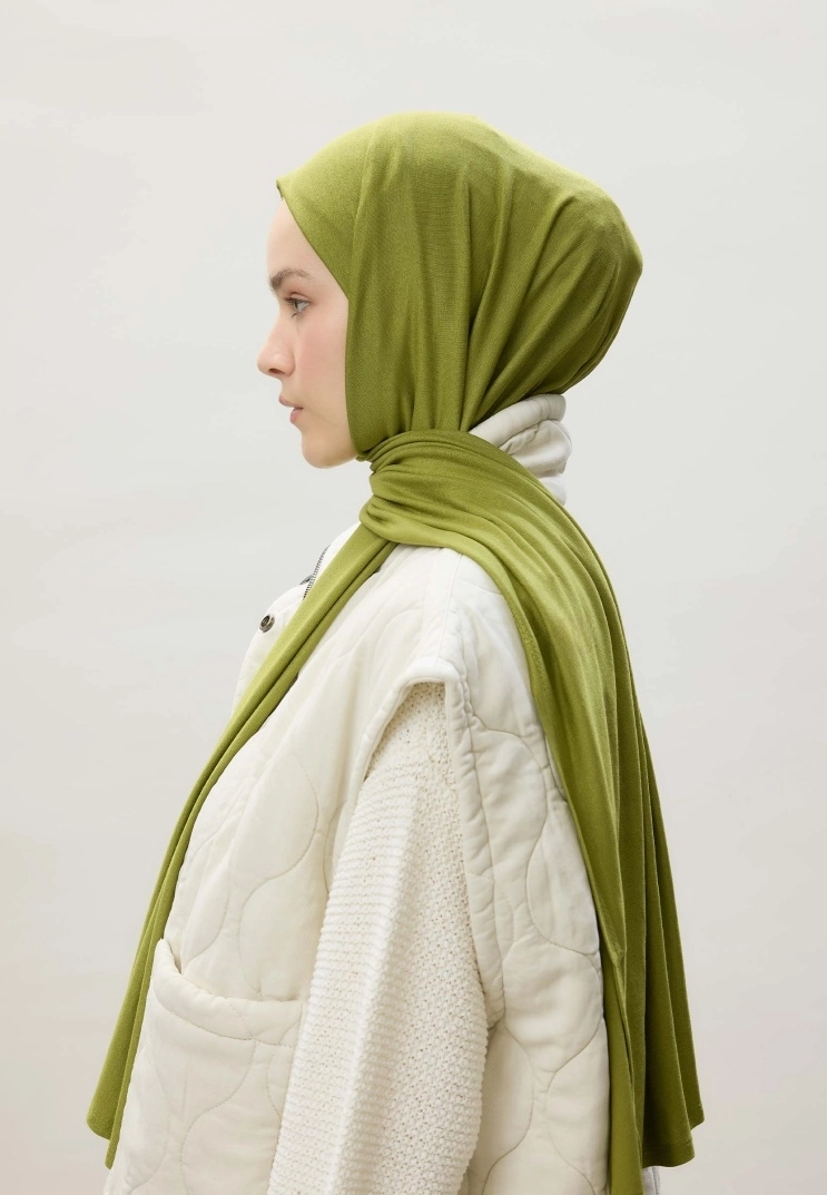 Kod Dikişli Penye Şal - 14