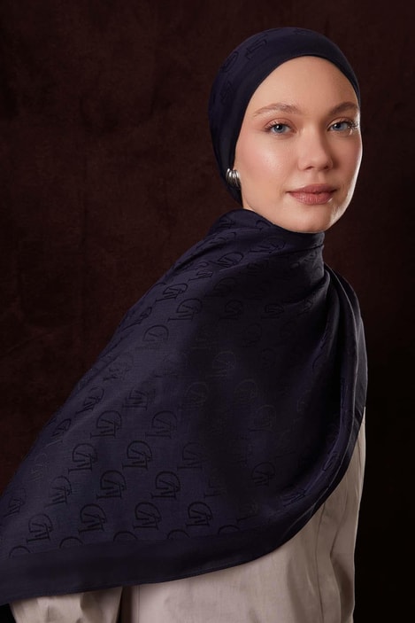 Kare LVD Baskılı Naia Jakar Şal - 33