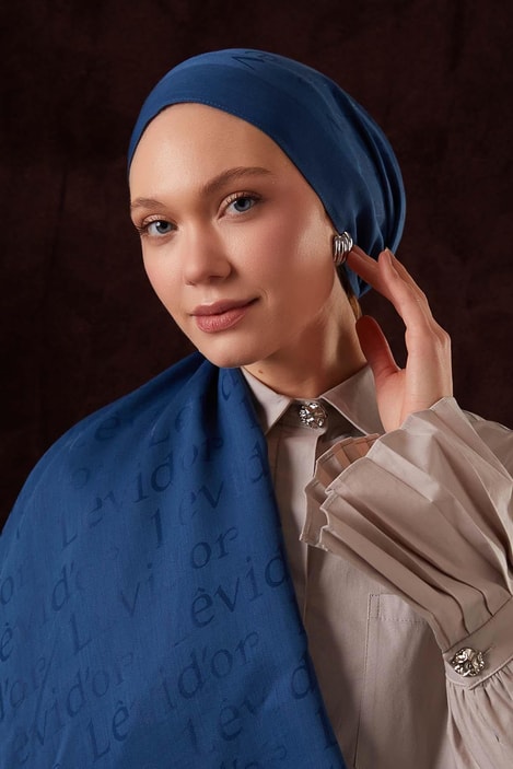 Kare LVD Baskılı Naia Jakar Şal - 42