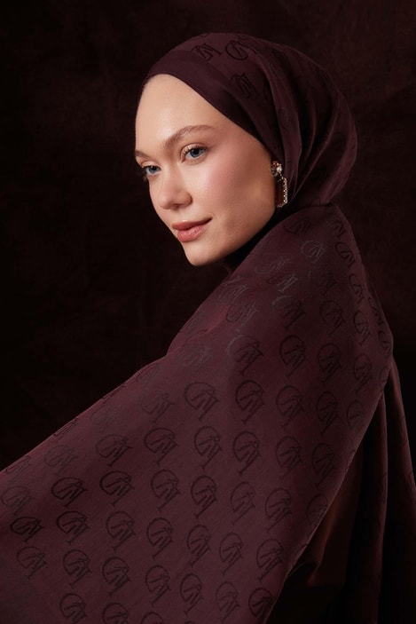 Kare LVD Baskılı Naia Jakar Şal - 38