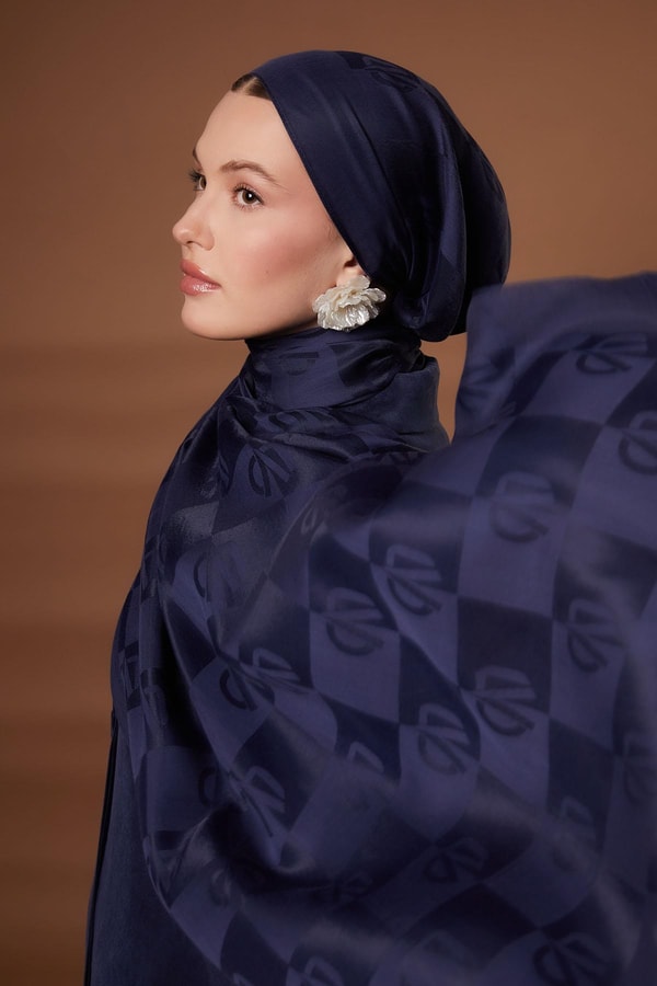 Kare LVD Baskılı Naia Jakar Şal - 17