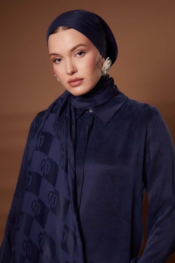 Kare LVD Baskılı Naia Jakar Şal - 4