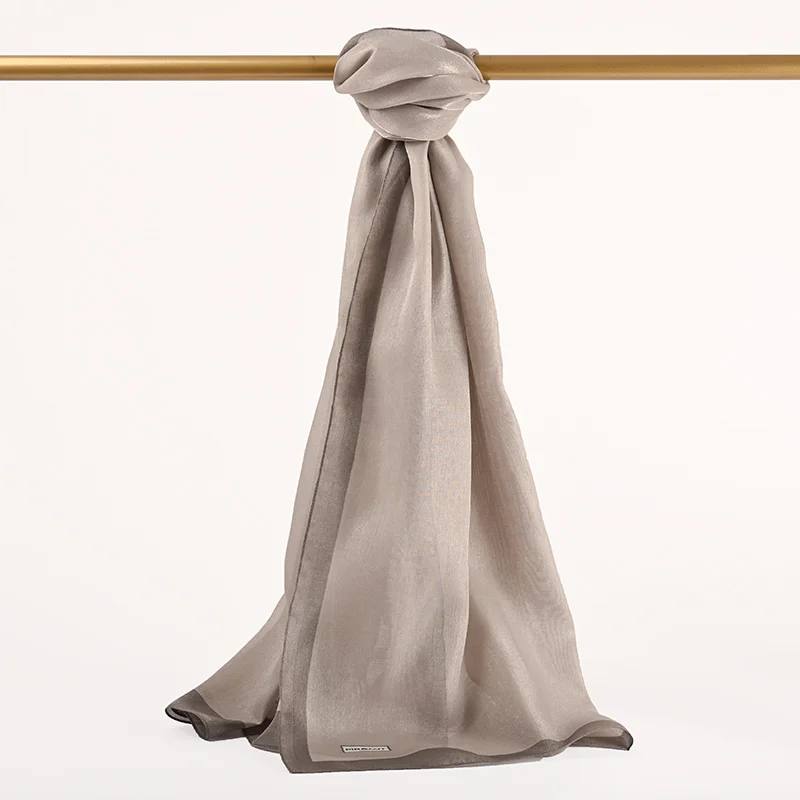 Çizgili Kehribar Şal - 18