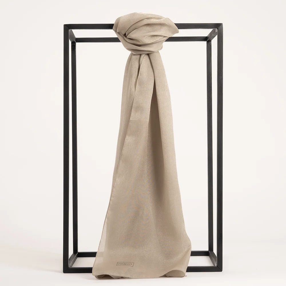 Düz Kehribar Şal - 12