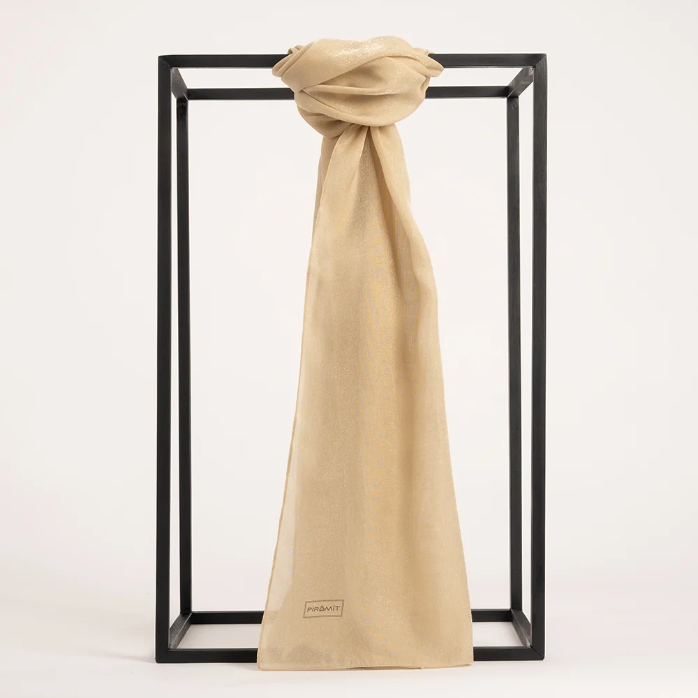 Düz Kehribar Şal - 33