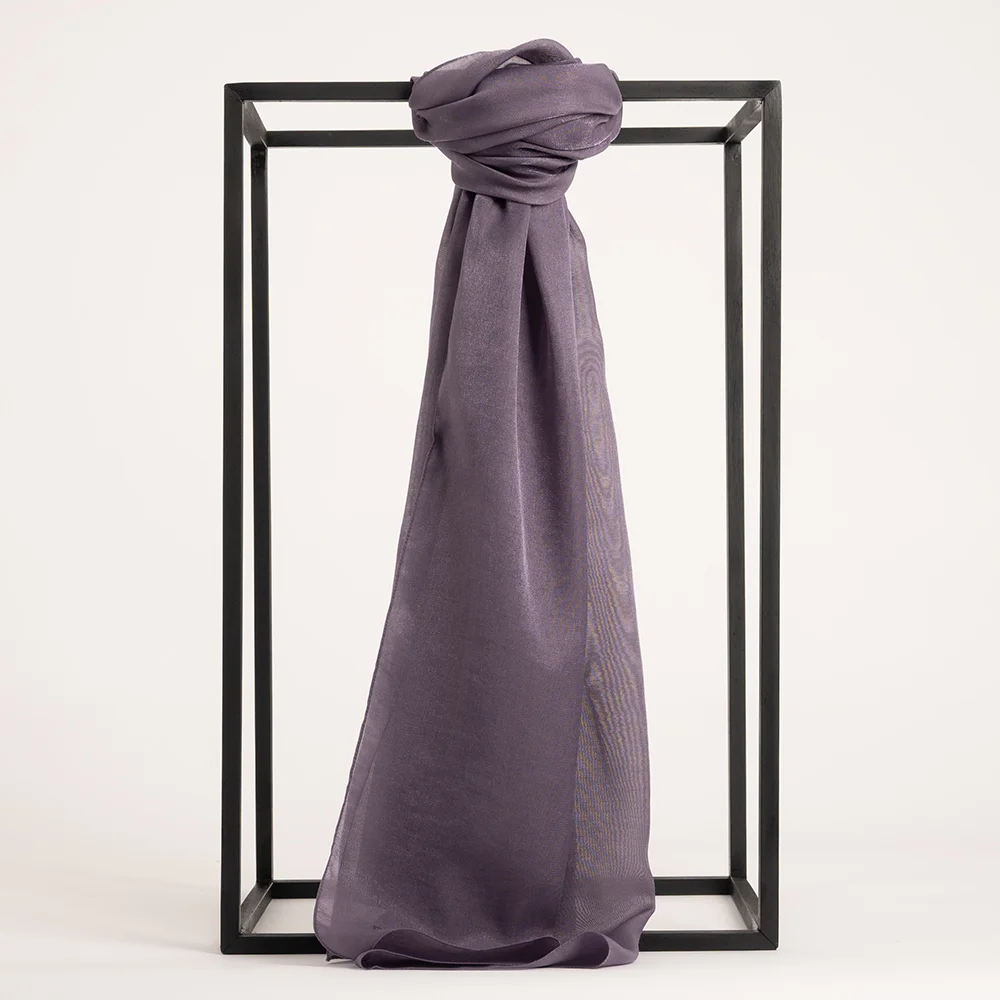 Düz Kehribar Şal - 7