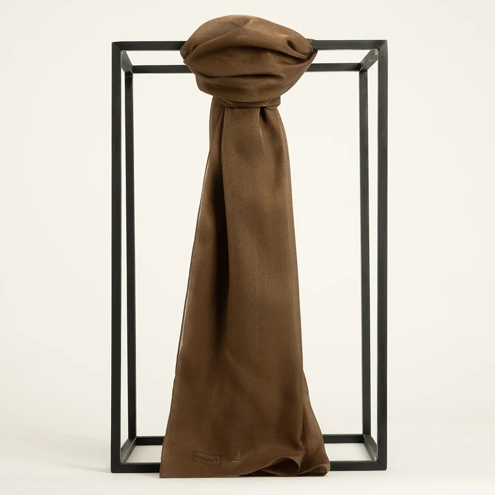 Düz Kehribar Şal - 24