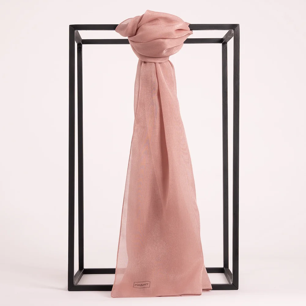 Düz Kehribar Şal - 1