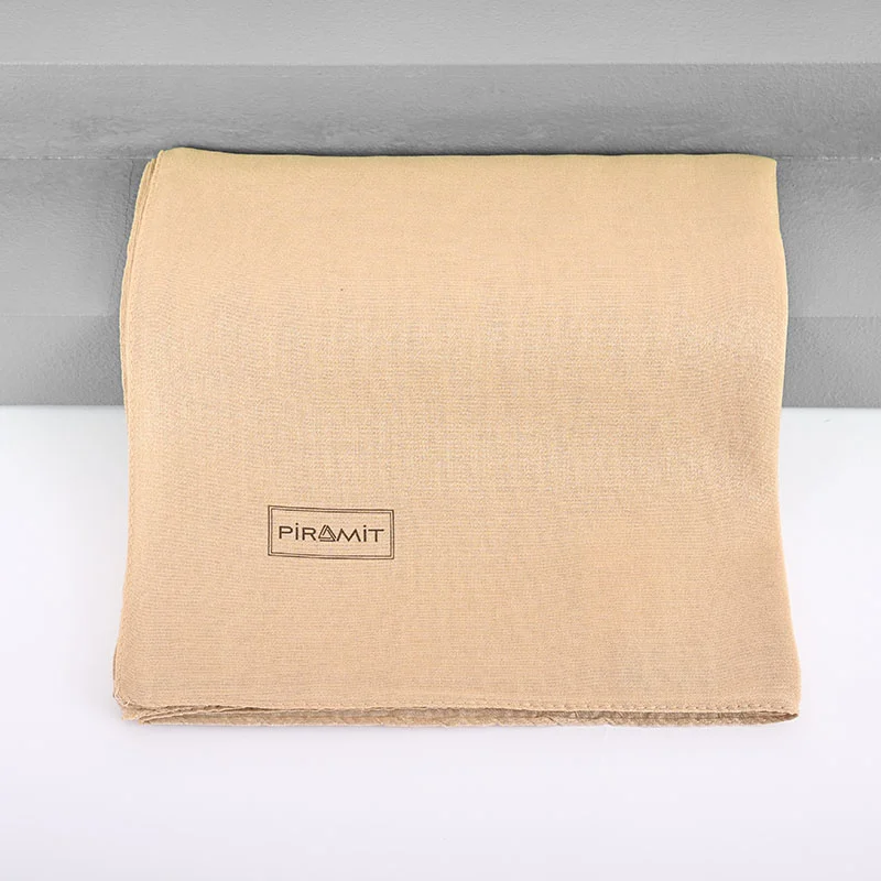 Düz Kehribar Eşarp - 17