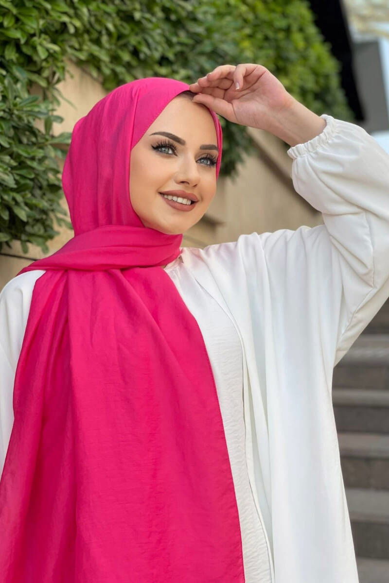 Açık Fuşya Amor Şal - 3